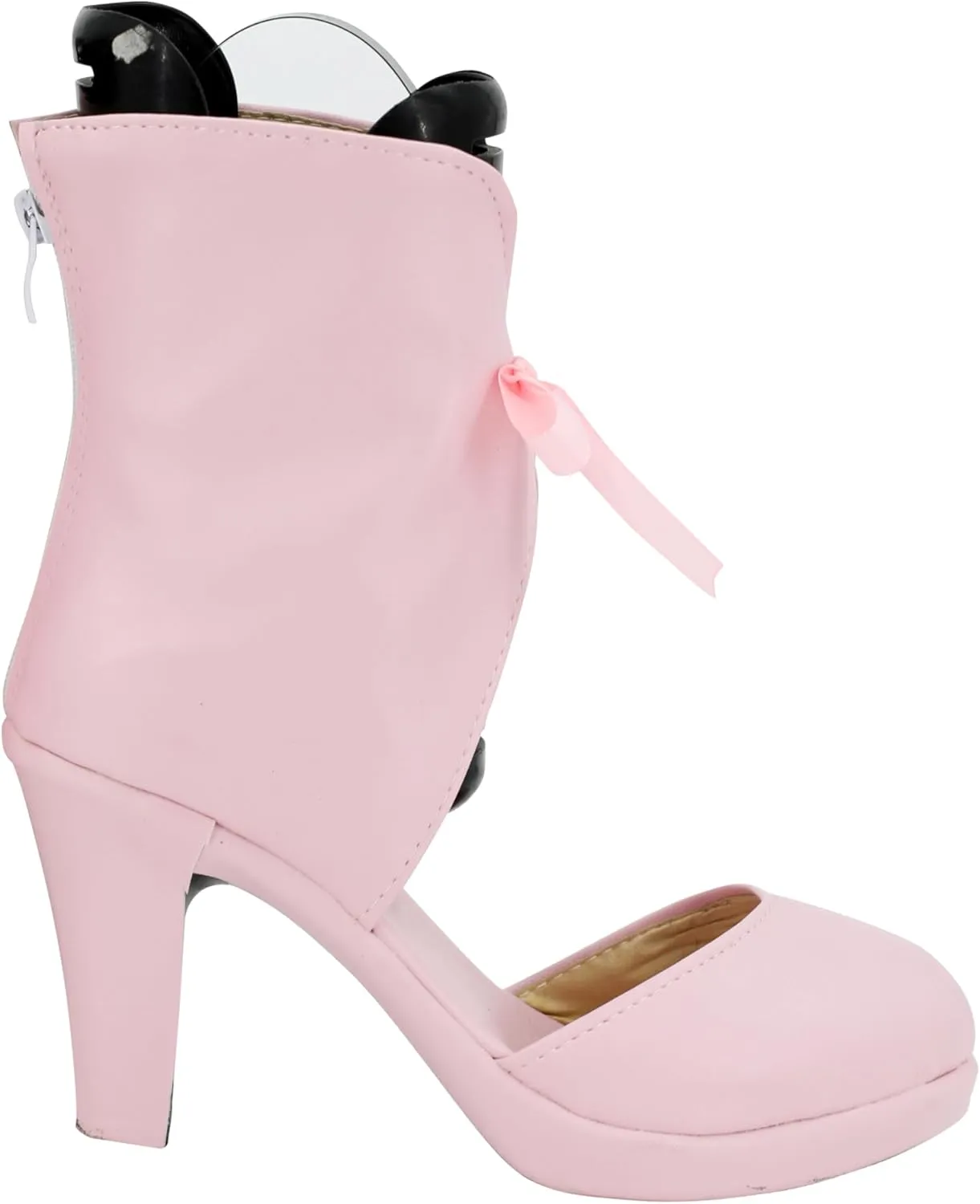 Comic Mimori Byakuya Cosplay Shoes Anime Magic Princess High Heel Bow Wedding Bridal Pumps Halloween Carnival Party Props