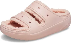 Crocs Unisex-Adult Classic Cozzzy Platform Sandals | Fuzzy Slippers Slide