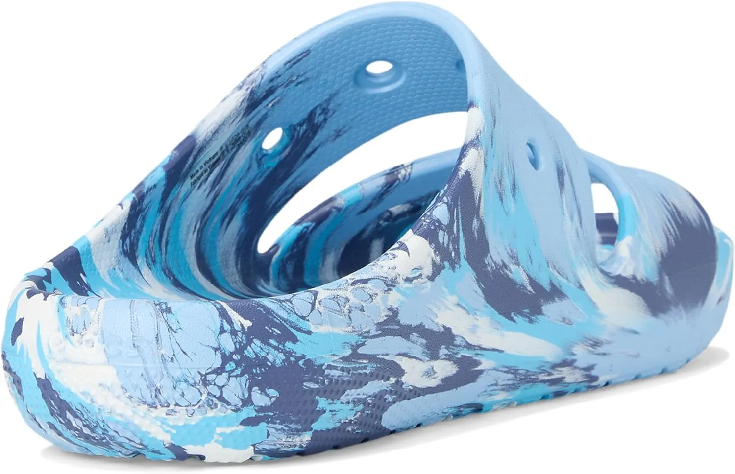 Crocs Unisex-Adult Classic Marbled Sandals Slide