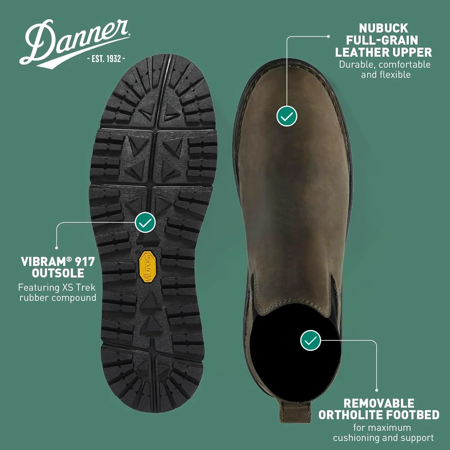 Danner Men's Tramline Chelsea 917 6" Gore-Tex Lifestyle Boot