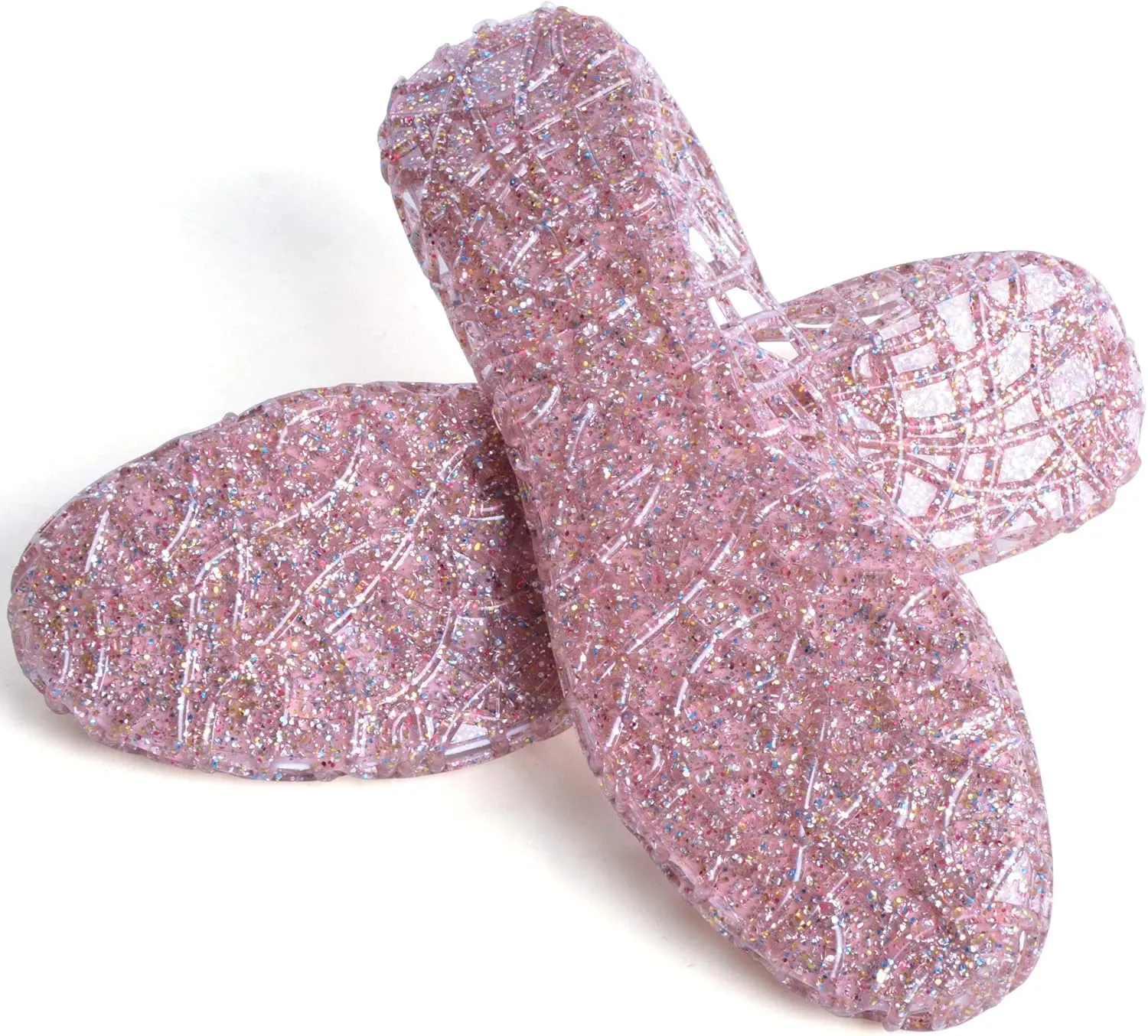Dear Time Women Flat Heel Summer Beach Jelly Shoes