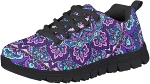 Dellukee Boys Girls Running Shoes Kids Fashion Cute Breathable Lightweight Mesh Athletic Tennis Sneakers