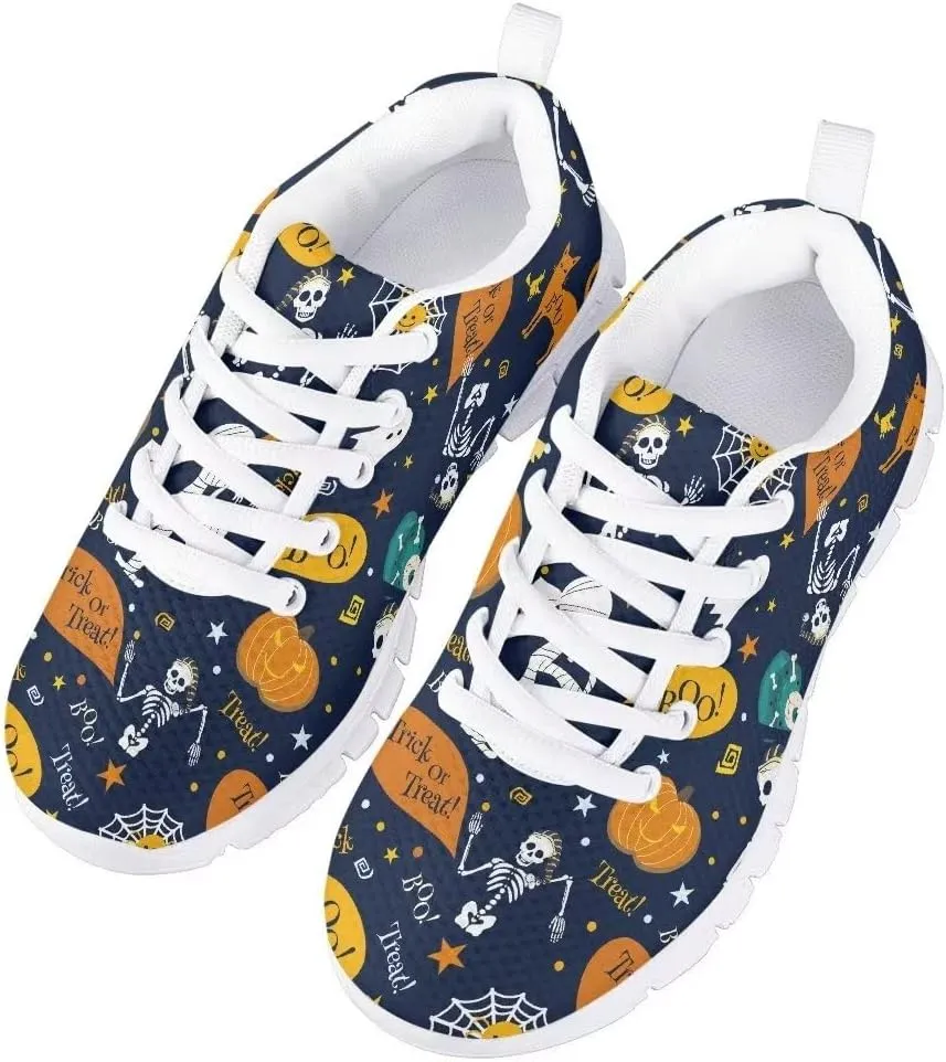 Dellukee Boys Girls Shoes Lightweight Athletic Running Walking Sports Sneakers