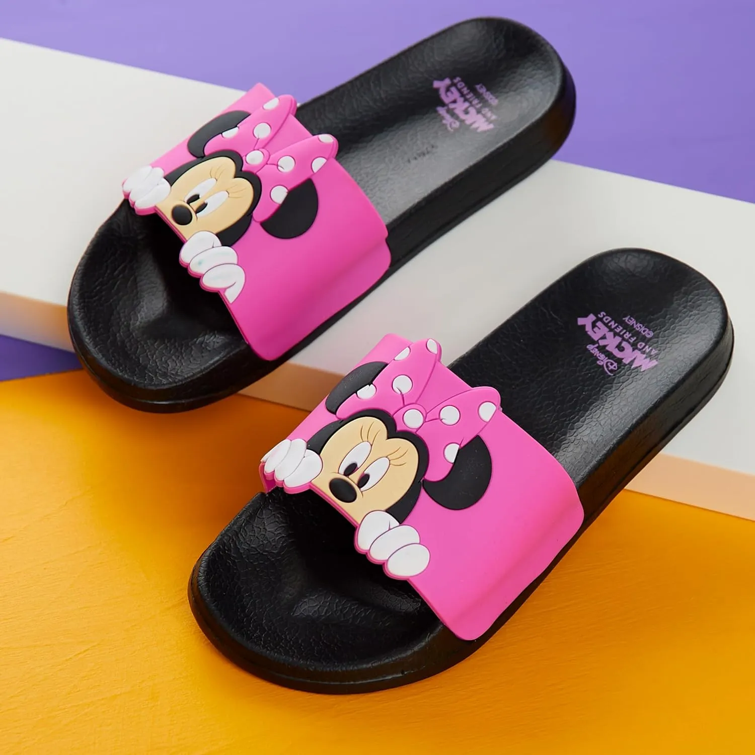 Disney Girls Sliders, Pool or Beach Shoes for Kids - Girls Gifts