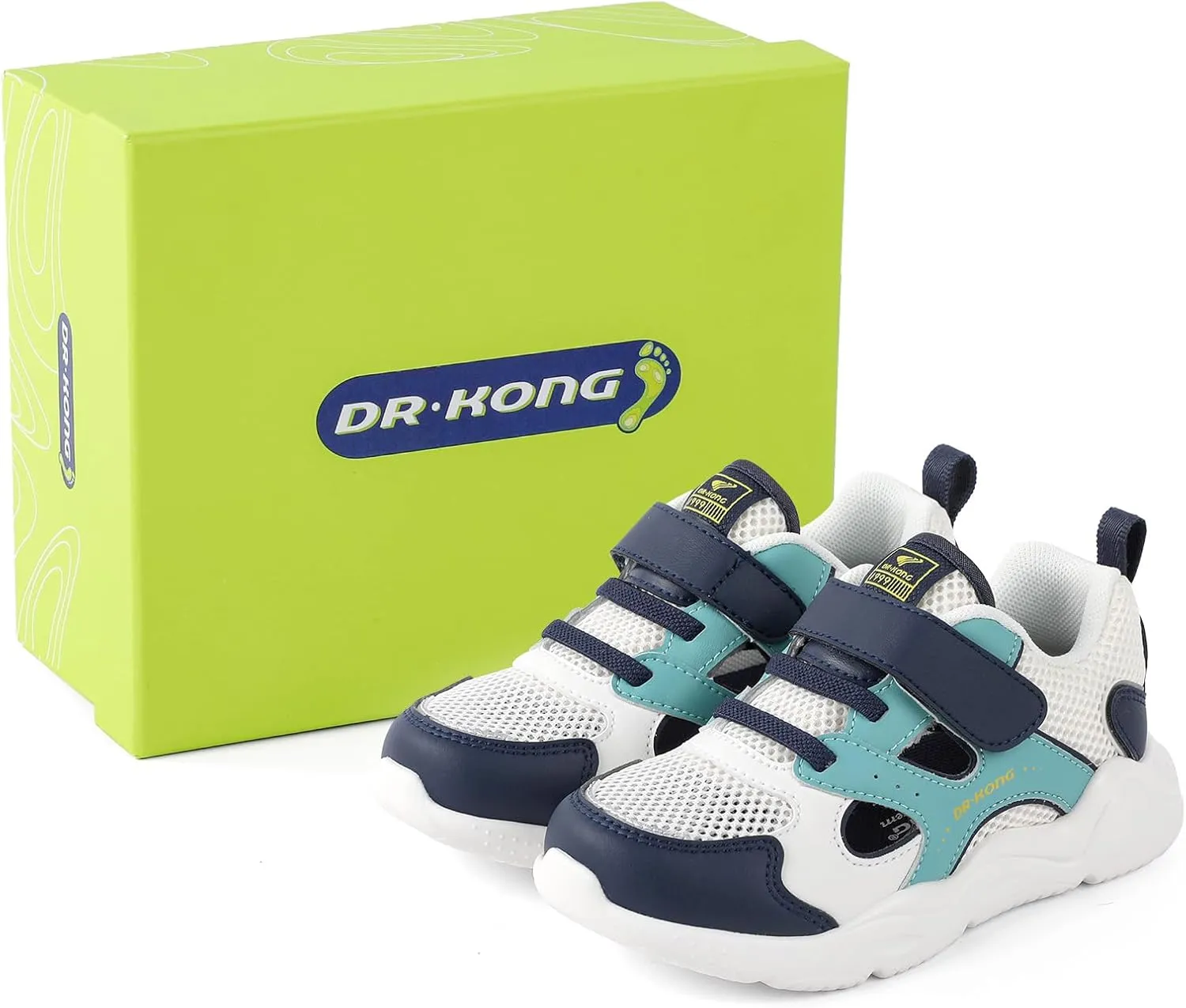 Dr Kong Toddler Shoes Kids Shoes for Boys and Girls Lightweight Durable Casual Athletic Kids Sneakers for Toddlers and Little Kids