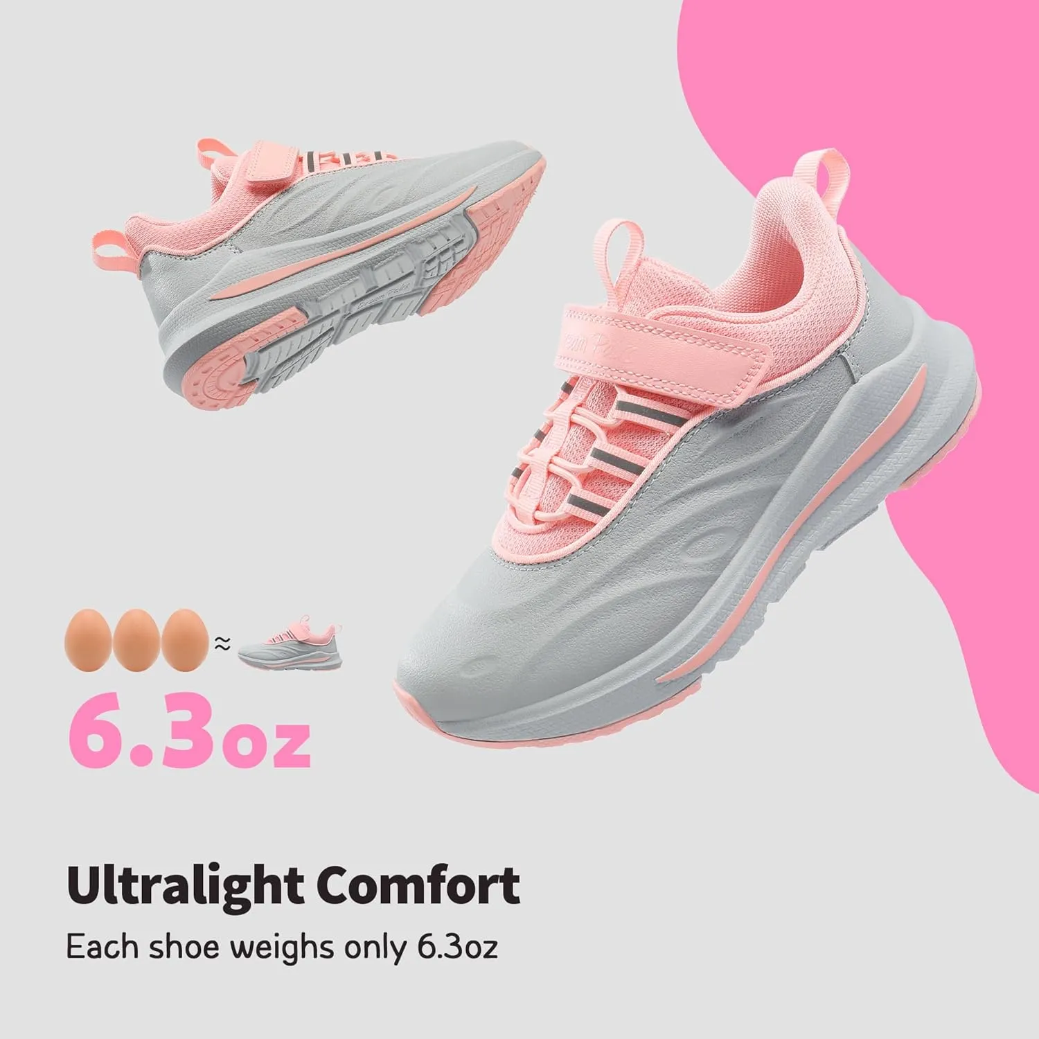DREAM PAIRS Boys Girls Shoes Kids DuraPlay Tennis Running Athletic Protective Walking Sneakers for Little/Big Kid