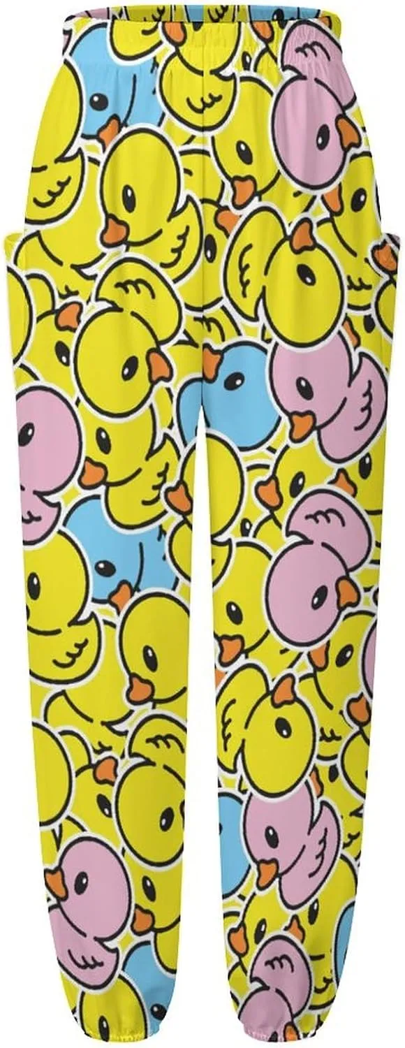 Duck Rubber Yoga Bloomers Women Hippie Harem Pants Lantern Pants Elastic Gym Home Wear Casual Loose Sweatpants
