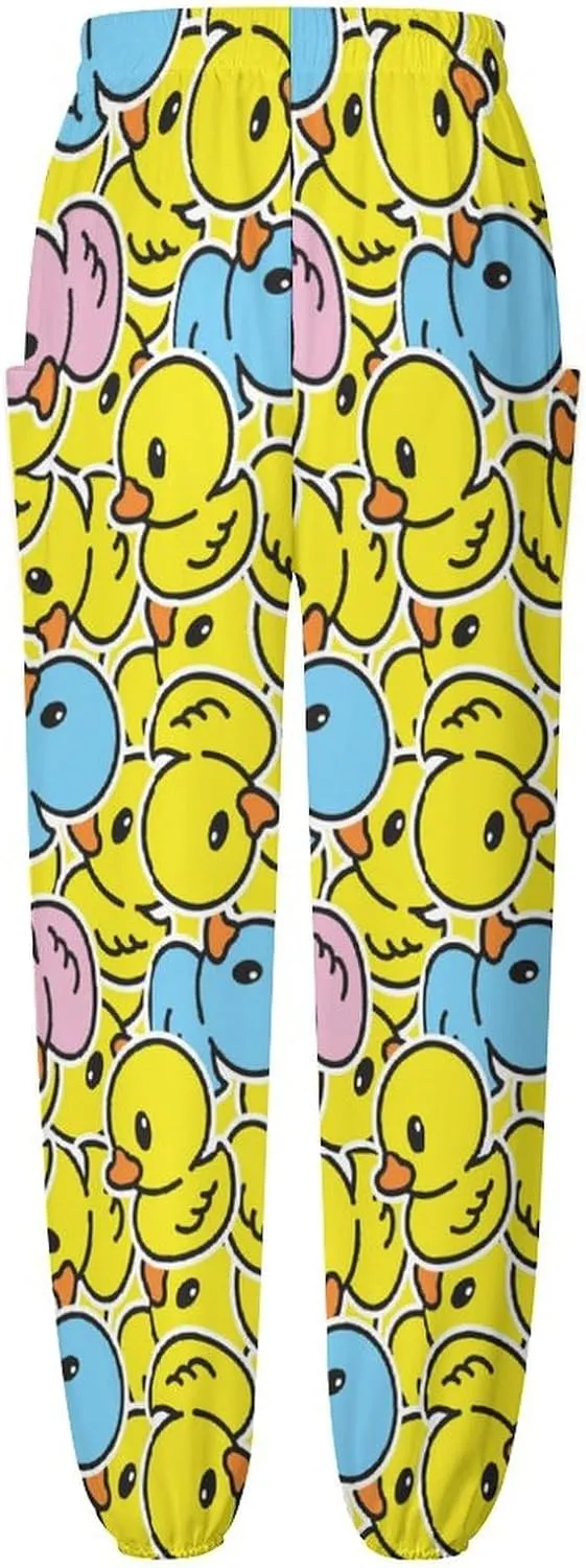 Duck Rubber Yoga Bloomers Women Hippie Harem Pants Lantern Pants Elastic Gym Home Wear Casual Loose Sweatpants