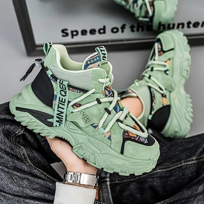 Fashionable and Comfortable Casual High-top Men's Versatile Sports Shoes