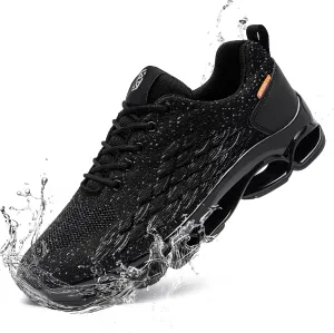 FATES TEX Wide Waterproof Shoes for Men and Women Tennis Sneakers Rain Water Resistant Comfortable Walking Running Casual Breathable Work Shoes