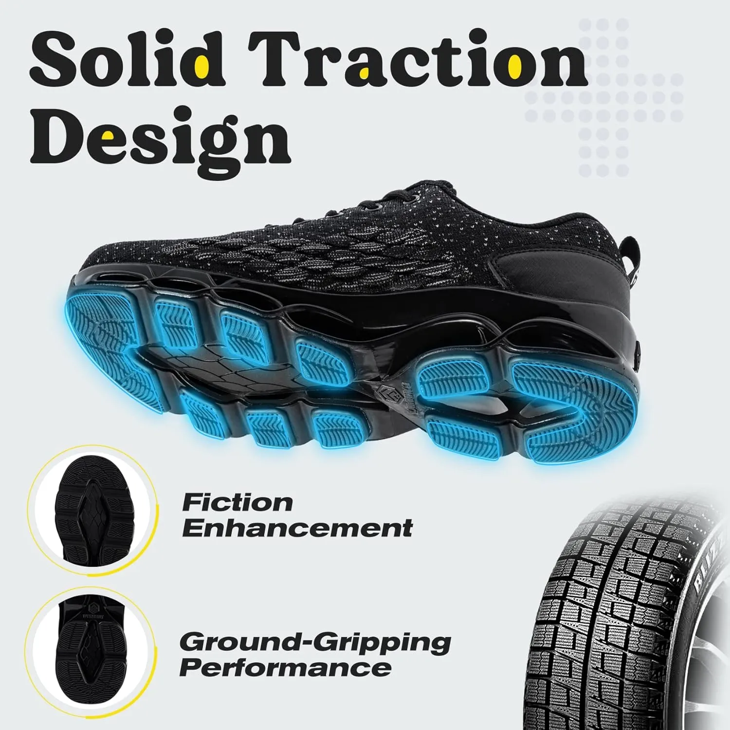 FATES TEX Wide Waterproof Shoes for Men and Women Tennis Sneakers Rain Water Resistant Comfortable Walking Running Casual Breathable Work Shoes