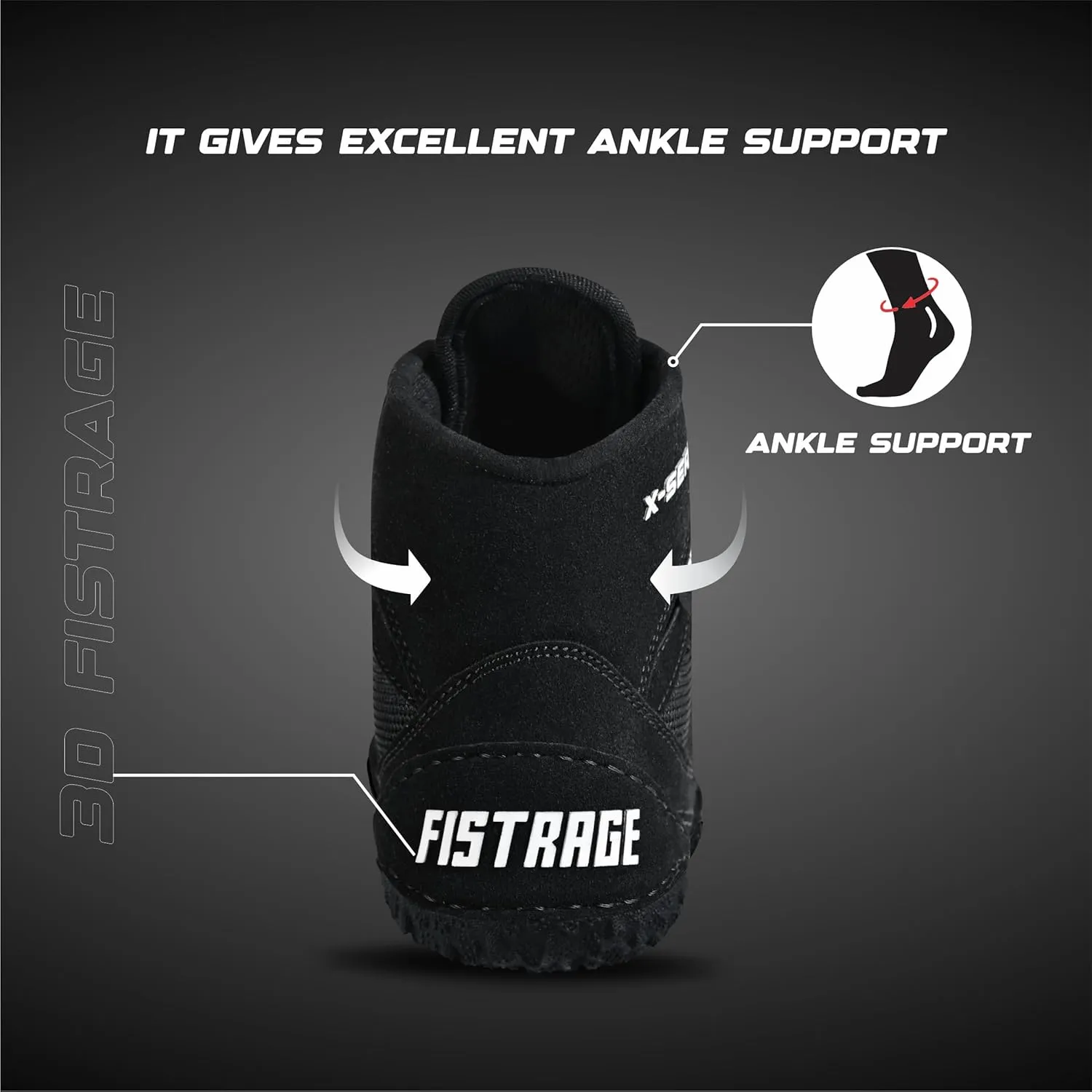 FISTRAGE Wrestling Shoes For Men, Women, Youth Lightweight Shoes Fighting Wrestling - AmmaraHide Seude with Rubber Sole, Sports Master Training Boots | Combat Footwear | Ventilated Design With Mesh | Pro Geniune Handmade Unisex Shoes