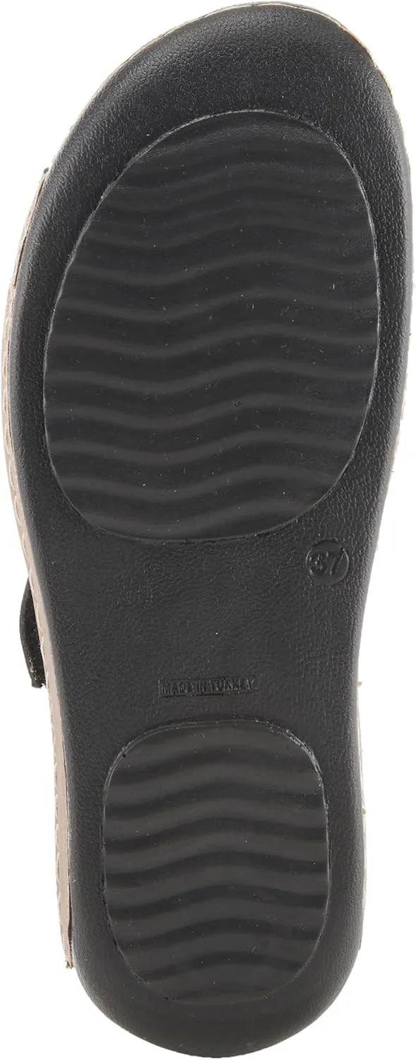 Flexus Women's KARL Adjustable Slide Sandals - Strappy Design, Padded Insole, Made in Turkey