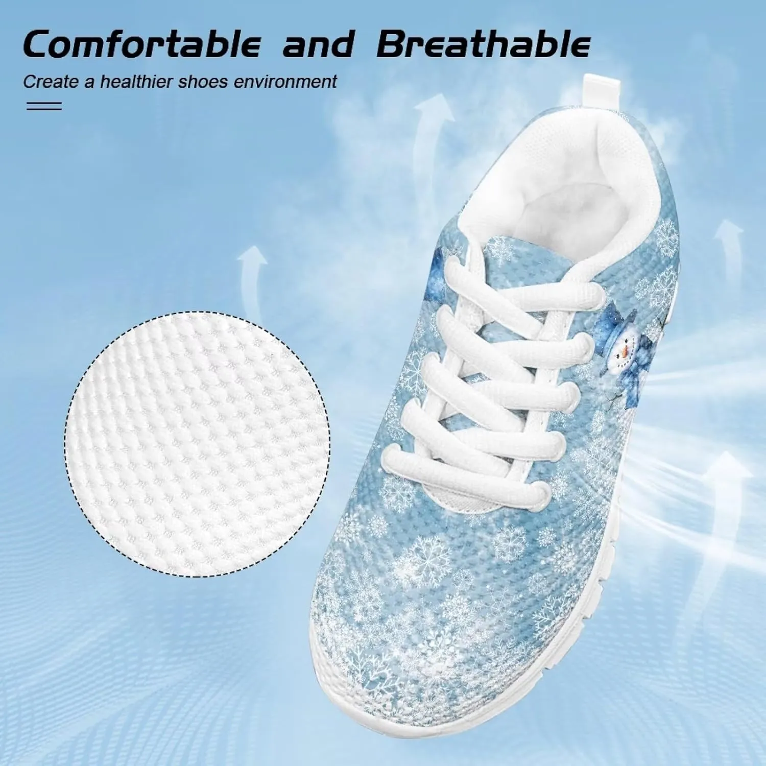 FOR U DESIGNS Kids Athletic Shoes Lace Up Sports Outdoor Sneakers Girls Walking Shoes Mesh Breathable Boys Running Tennis Shoes
