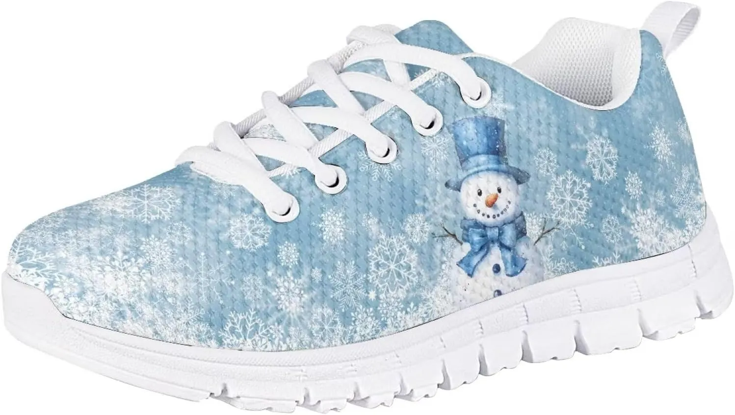 FOR U DESIGNS Kids Athletic Shoes Lace Up Sports Outdoor Sneakers Girls Walking Shoes Mesh Breathable Boys Running Tennis Shoes
