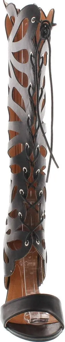 Forever Link Womens Rainbow-01 Gladiator Wedge Sandals