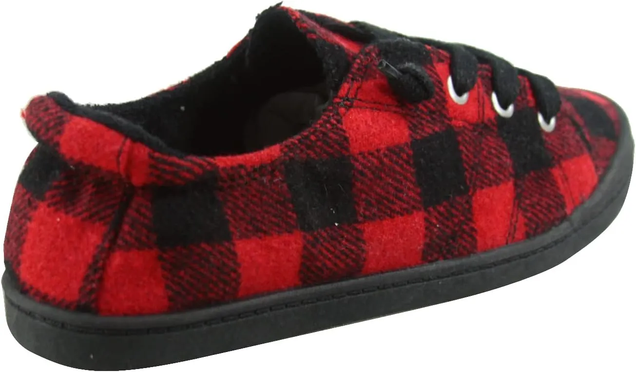 FZ-Comfort-01 Women's Cute Comfort Slip On Flat Heel Round Toe Sneaker Shoes