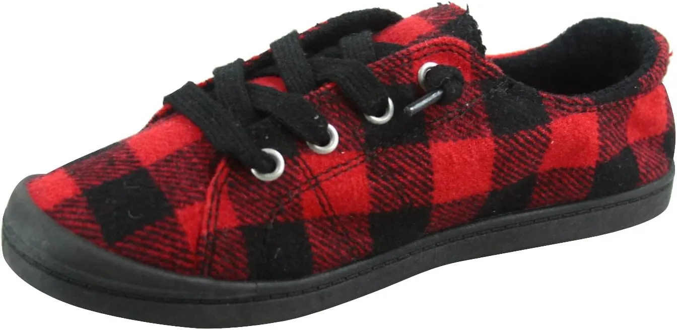 FZ-Comfort-01 Women's Cute Comfort Slip On Flat Heel Round Toe Sneaker Shoes