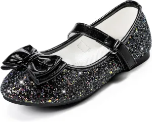 Girls Dress Shoes Princess Shoes Flower Girls Flats Party Wedding Toddler Little Big Kid