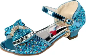 Girls Sandals Princess Shoes Fish Mouth Open Toe Flower Shoes Hollow Flower Shoes Sandals Soft Sole Ballet Shoes