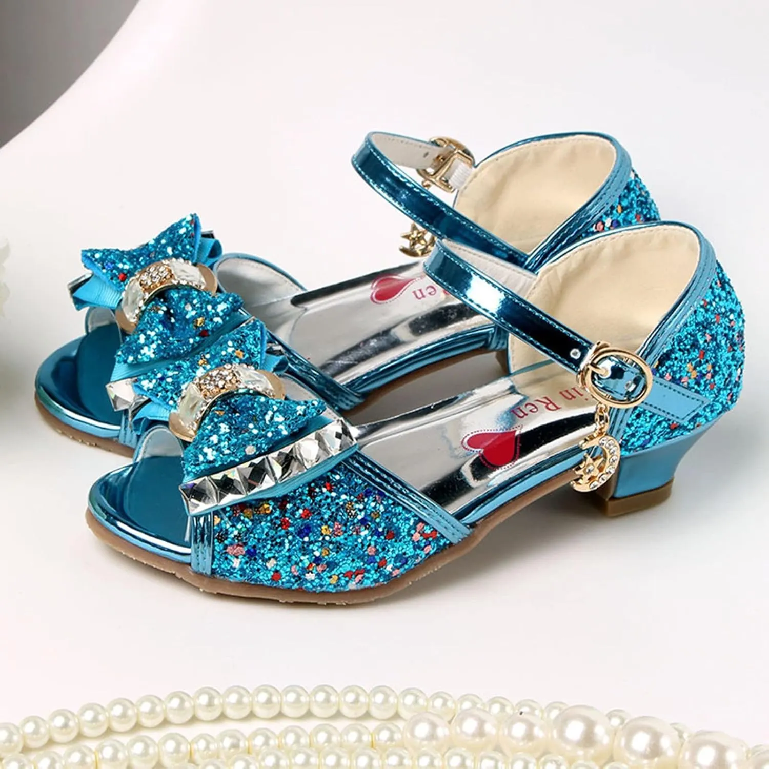 Girls Sandals Princess Shoes Fish Mouth Open Toe Flower Shoes Hollow Flower Shoes Sandals Soft Sole Ballet Shoes