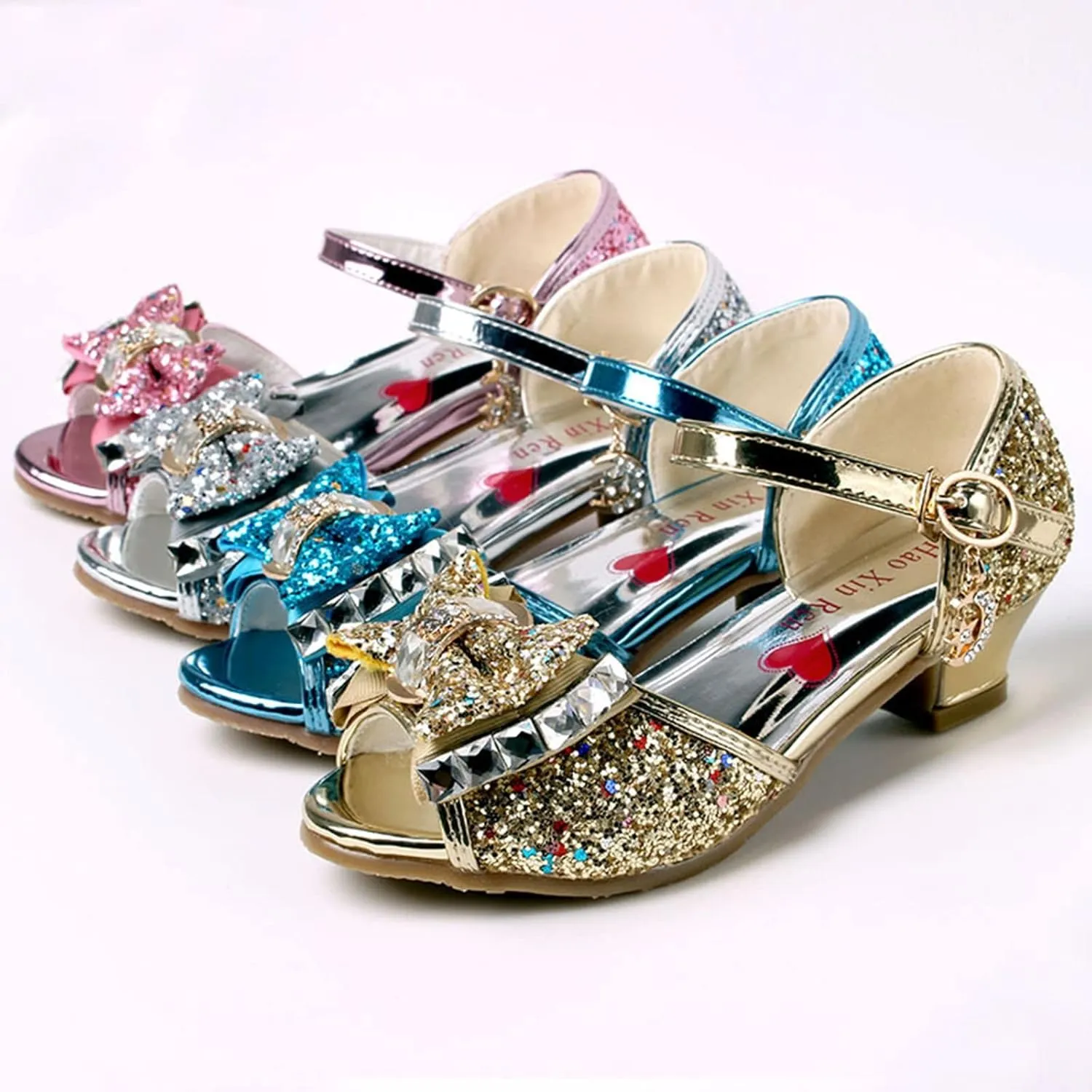 Girls Sandals Princess Shoes Fish Mouth Open Toe Flower Shoes Hollow Flower Shoes Sandals Soft Sole Ballet Shoes