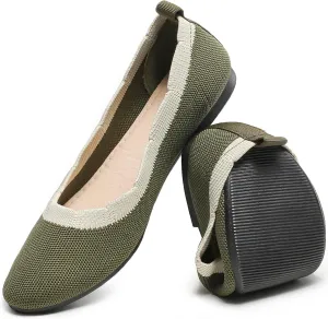 HEAWISH Women's Floral Collar Flats