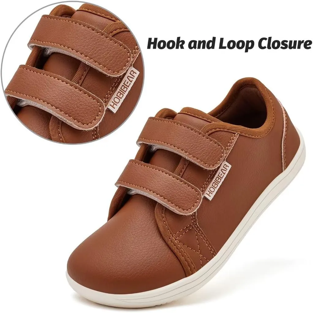 HOBIBEAR Kids Barefoot Shoes Wide Soft Minimalist | Zero Drop | Lightweight Fashion Sneakers for Boys Girls
