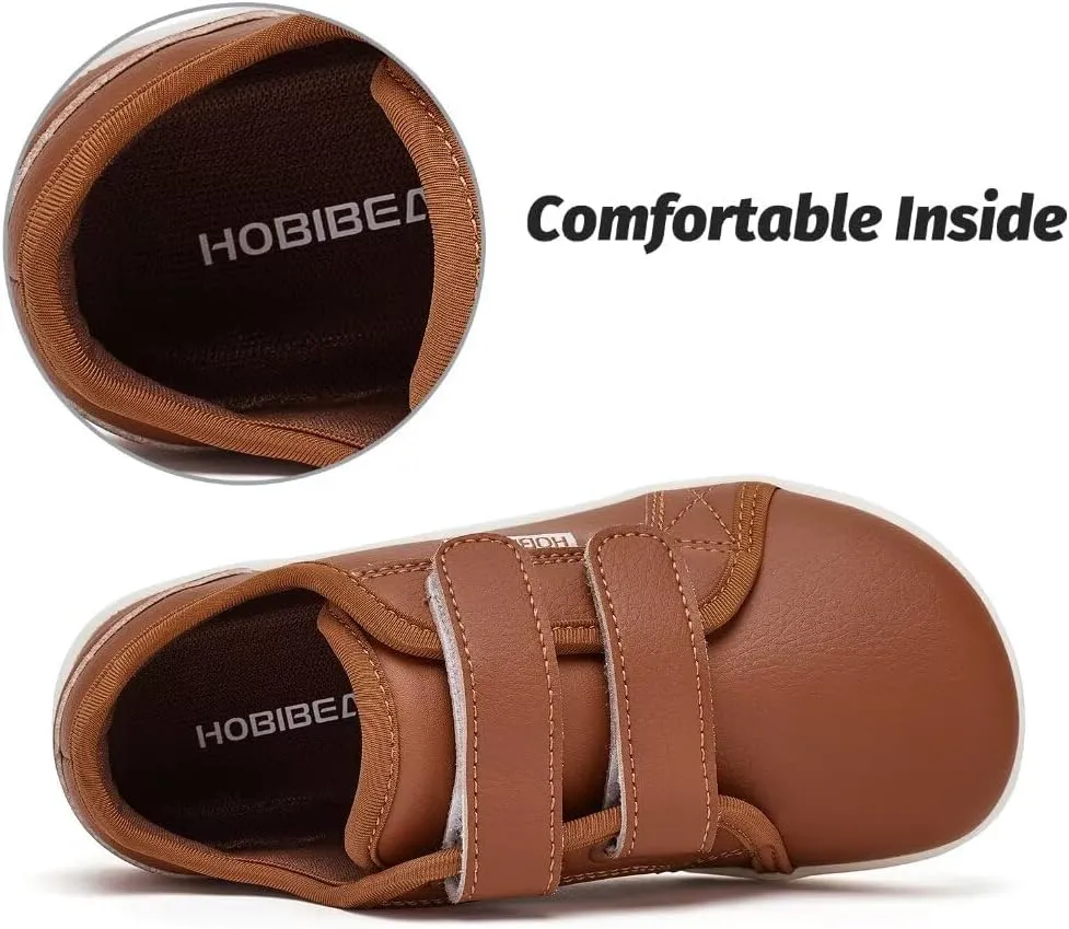 HOBIBEAR Kids Barefoot Shoes Wide Soft Minimalist | Zero Drop | Lightweight Fashion Sneakers for Boys Girls