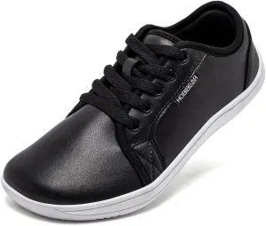HOBIBEAR Womens Mens Wide Minimalist Barefoot Sneakers Zero Drop Shoes Lightweight Comfortable