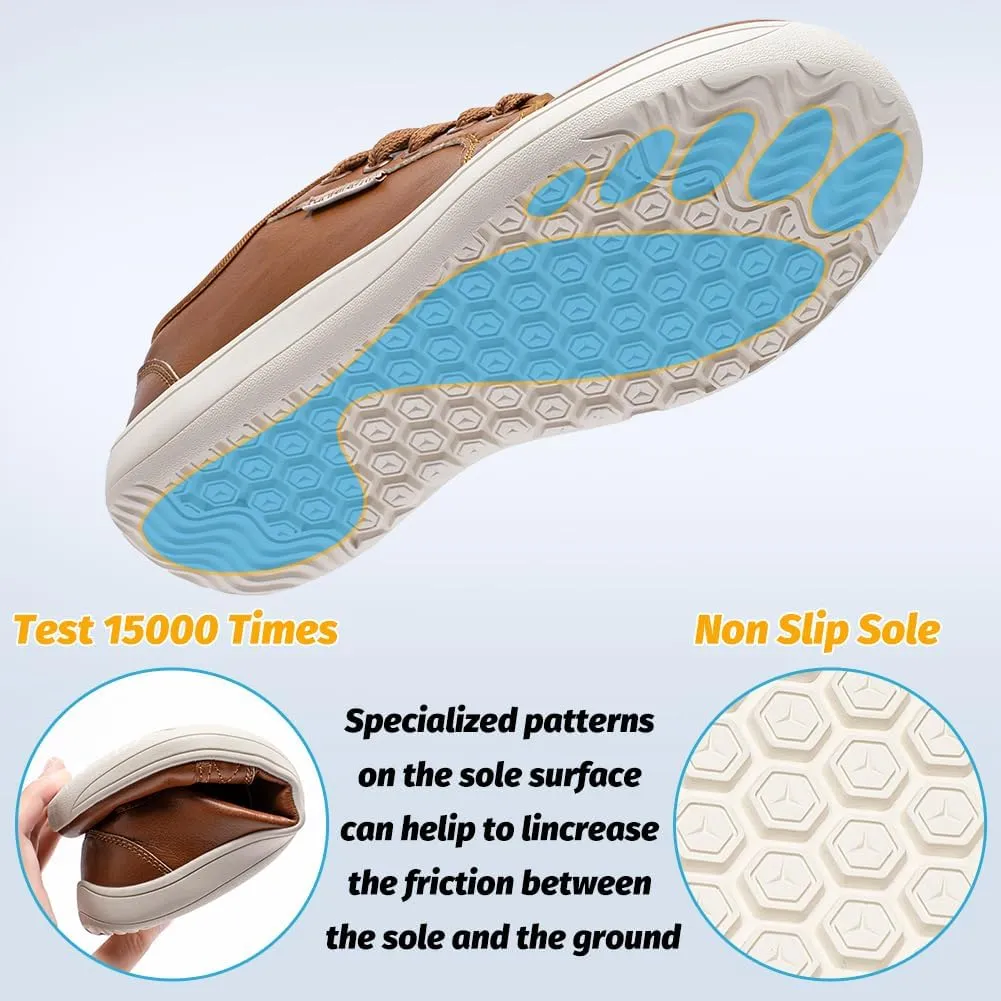 HOBIBEAR Womens Mens Wide Minimalist Barefoot Sneakers Zero Drop Shoes Lightweight Comfortable