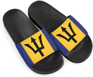 Howilath North American Countries Flag Sandals for Women Comfort Non Slip House Shower Shoes Summer