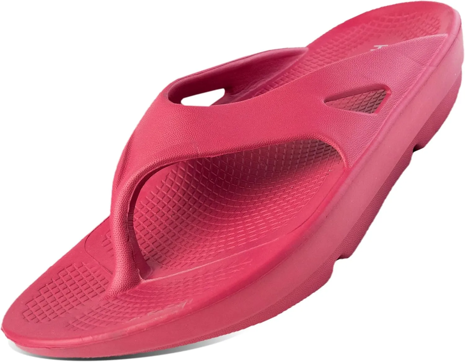 HUHV Recovery Comfort Sandals- Orthopedic Flip-Flop and Slide Sandals with Arch Support and Extra Cushion EVA Footbed for Men and Women