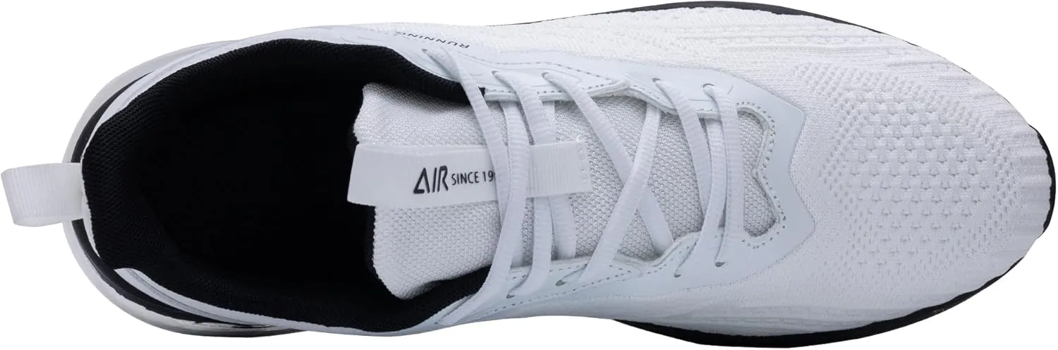 IIV Mens Air Running Shoes Casual Tennis Walking Athletic Gym Fashion Lightweight Slip On Sneakers