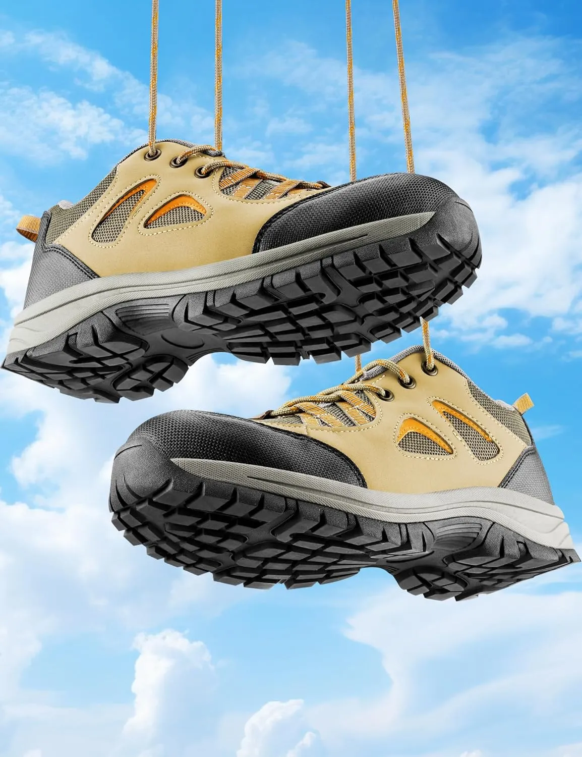 ISOOUS Steel Toe Shoes for Men Women Safety Composite Toe Sneakers Lightweight Comfortable Non Slip Resistant Work Shoes for Men Utility Indestructible Industrial Construction