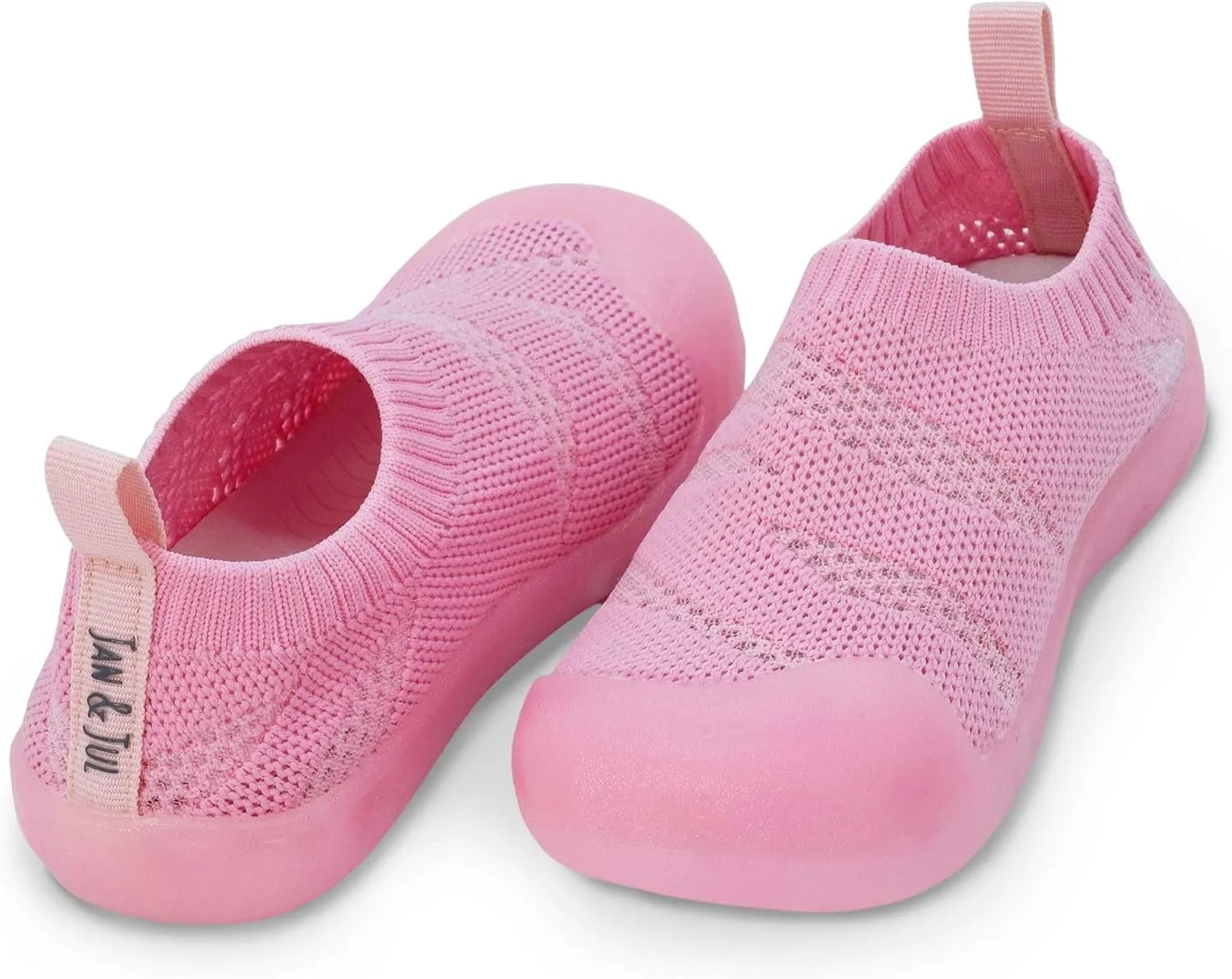 JAN & JUL Machine Washable Knit Shoes | Breathable Light-Weight Sneakers (Baby/Toddler/Little Kid)