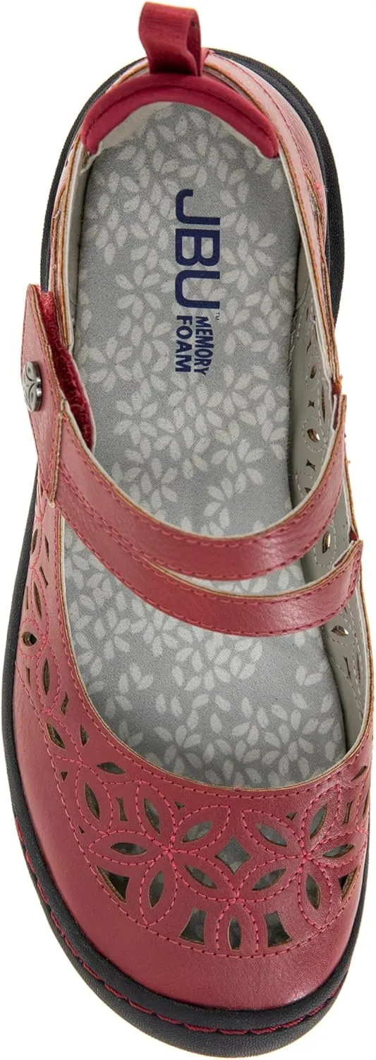 JBU Bellerose Encore Women’s Comfort Casual Classic Mary Jane Flats Fashion Shoes