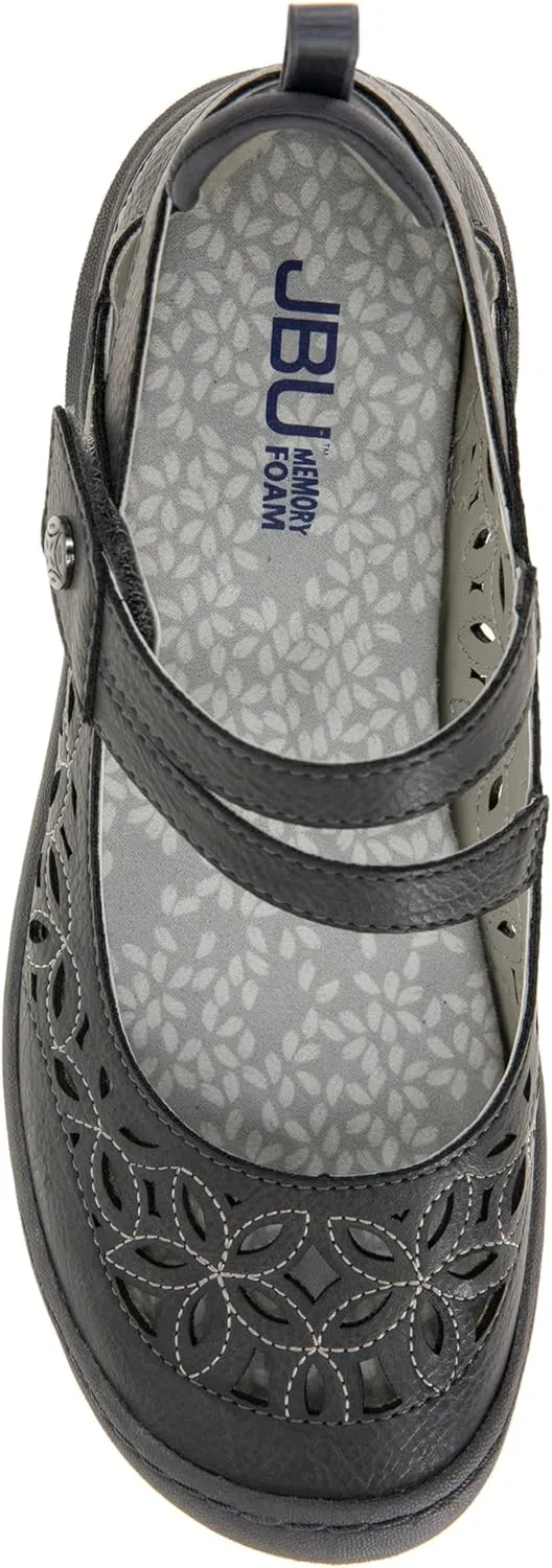 JBU Bellerose Encore Women’s Comfort Casual Classic Mary Jane Flats Fashion Shoes