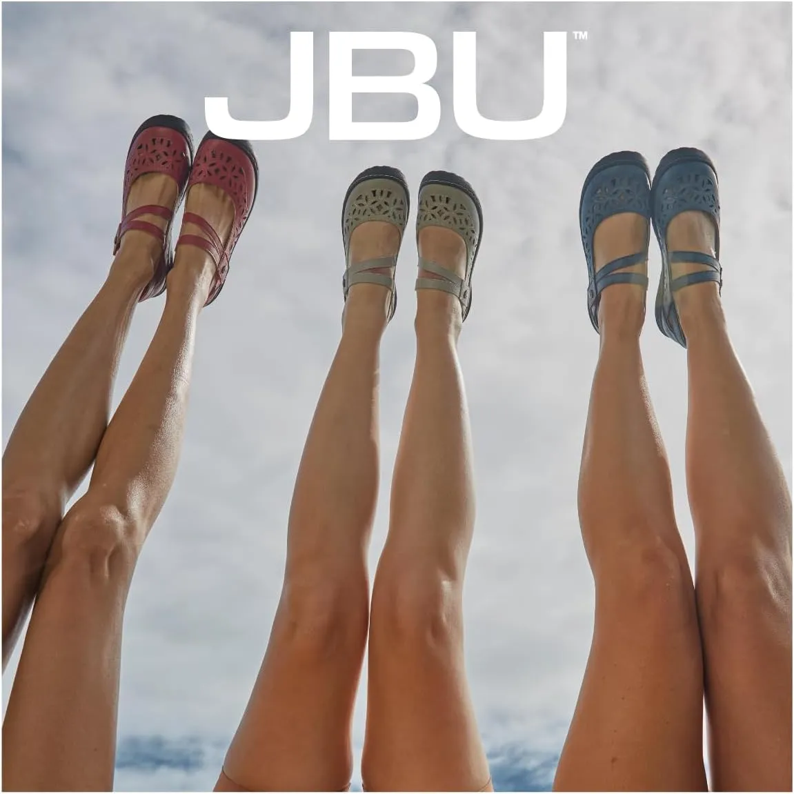 JBU Bellerose Encore Women’s Comfort Casual Classic Mary Jane Wide Flats Fashion Shoes
