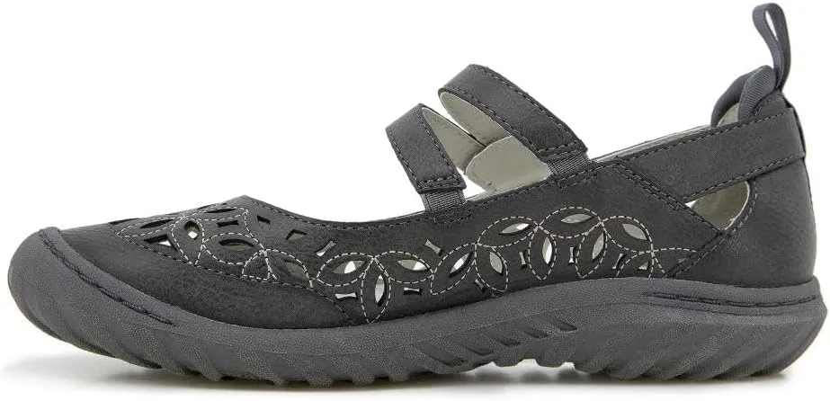 JBU Bellerose Encore Women’s Comfort Casual Classic Mary Jane Wide Flats Fashion Shoes