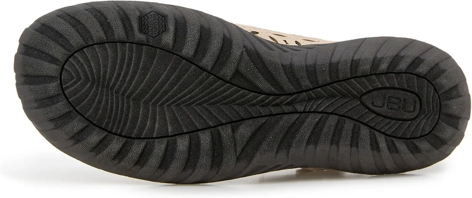 JBU Bellerose Encore Women’s Comfort Casual Classic Mary Jane Wide Flats Fashion Shoes