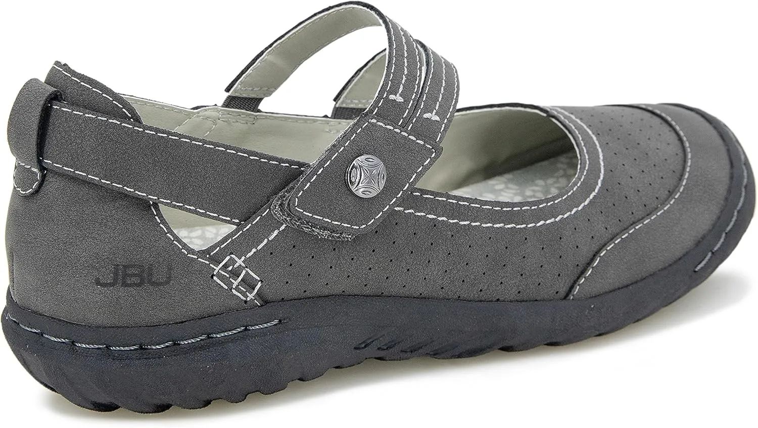 JBU Fawn Women’s Comfort Casual Classic Mary Jane Flats Fashion Shoes