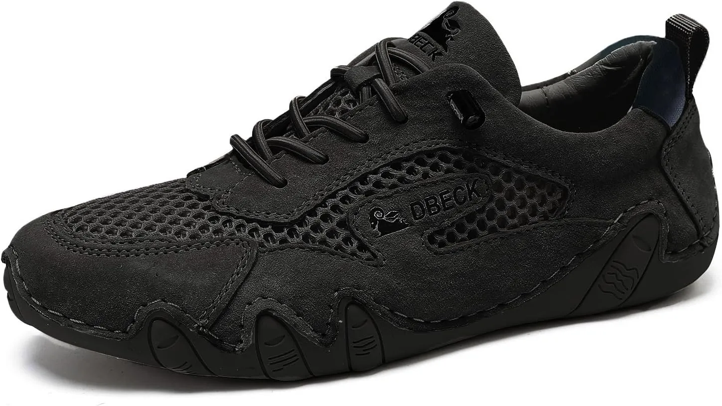 JishinGal Women Outdoor Mesh Trail Shoes for Hiking & Walking Women's Summer Sports Shoes Breathable Mesh Non-Slip Lightweight Casual Sneakers