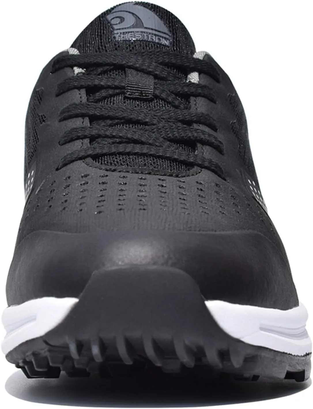 JiuQing Men's Golf Shoes Waterproof Spikeless Professional Golf Trainers Breathable Anti Slip Walking Footwears