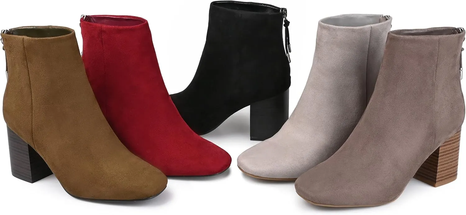 Journee Collection womens Open-toe Boots