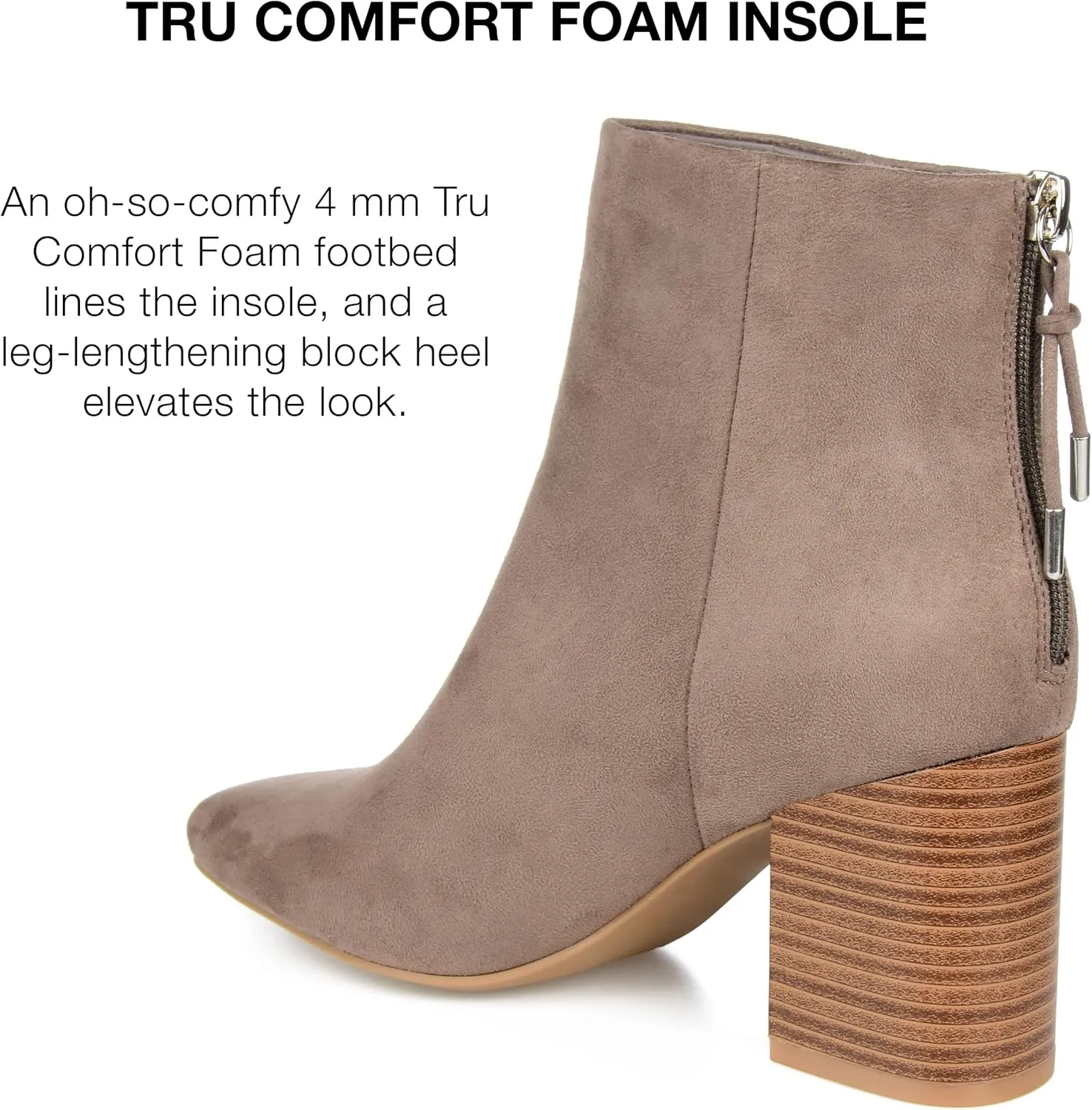Journee Collection womens Open-toe Boots