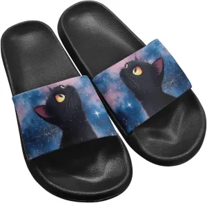 JoyLamoria Women Animal Design Slides House Sandals for Cloud Slippers Thick Sole Cushioned Non-Slip Bathroom Pool Beach Summer