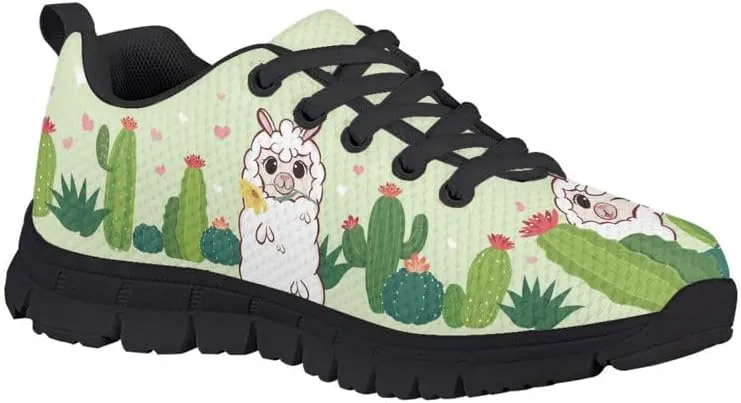 Judtueit Butterfly Lace Up Sports Shoes, Lightweight & Breathable Air Shoe, Jogger Sneakers(Toddler/Little Kid/Big Kid)