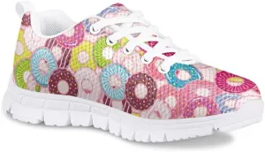 Judtueit Hipie Flower Kids Trainers School Shoes, Girls Low-Top Tennis Shoes, Teen Autumn/Winter Sneakers Hiking Shoes