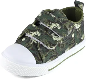 KAKU NANU Toddler Sneakers for Boys and Girls, Cute Cartoon Kids Soft Walking Shoes with Dual Hook and Loop